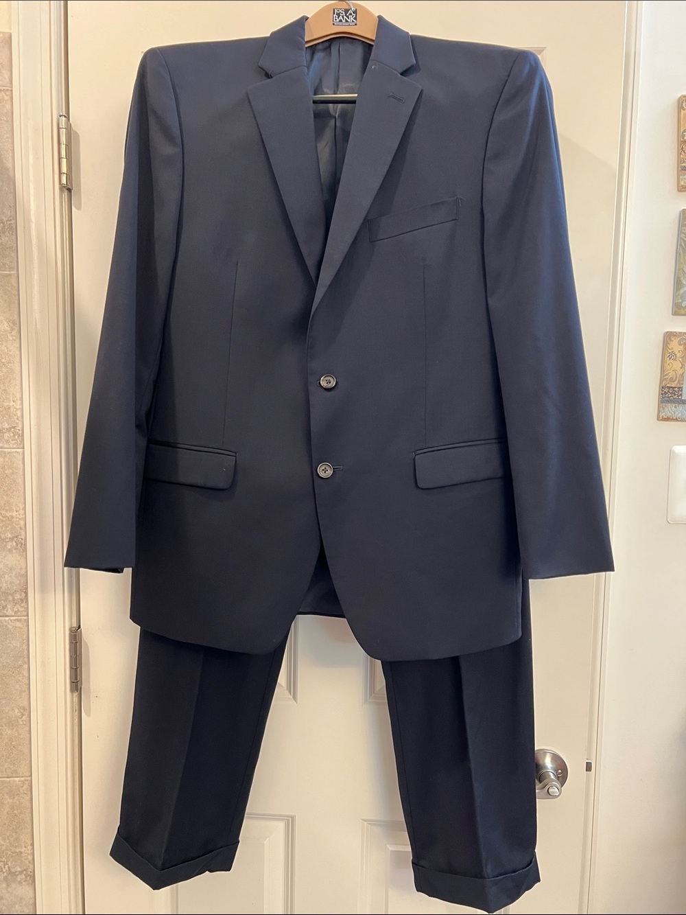 Laurel Ralph Lauren Navy Two-Piece Men’s Suit
